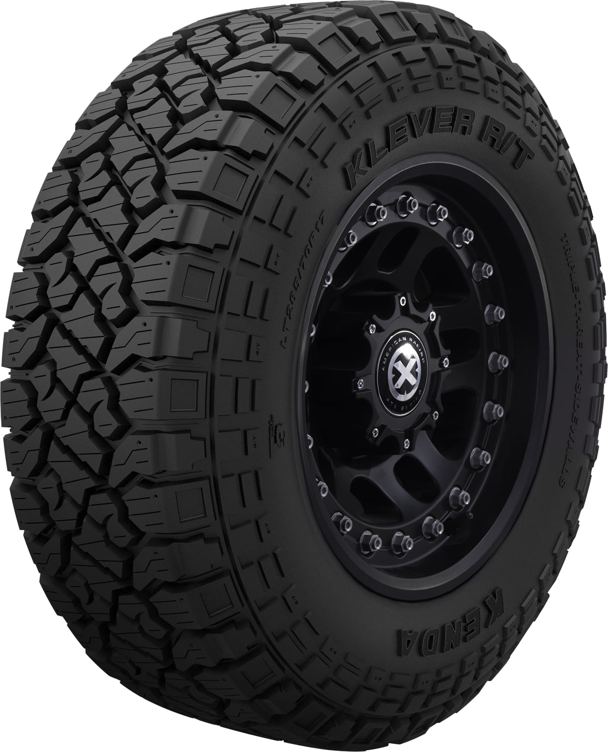 Kenda Klever R/T KR601 All Terrain LT33X12.50R17 120R E Light Truck Tire