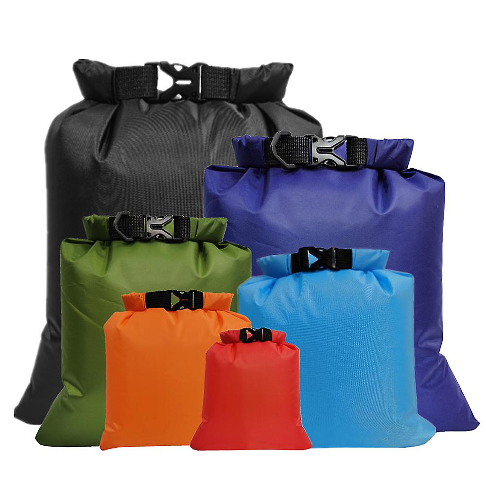 Outdoor Ultralight Waterproof Dry Sacks Storage Bags With Shoulder Straps For Camping Hiking Traveling Drifting Kayaking Boating Beach