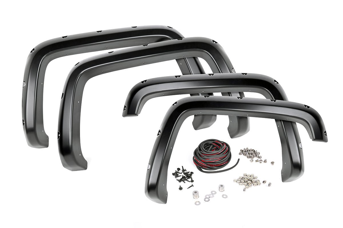 Rough Country Pocket Fender Flares for 07-13 GMC Sierra 1500 | 6'5