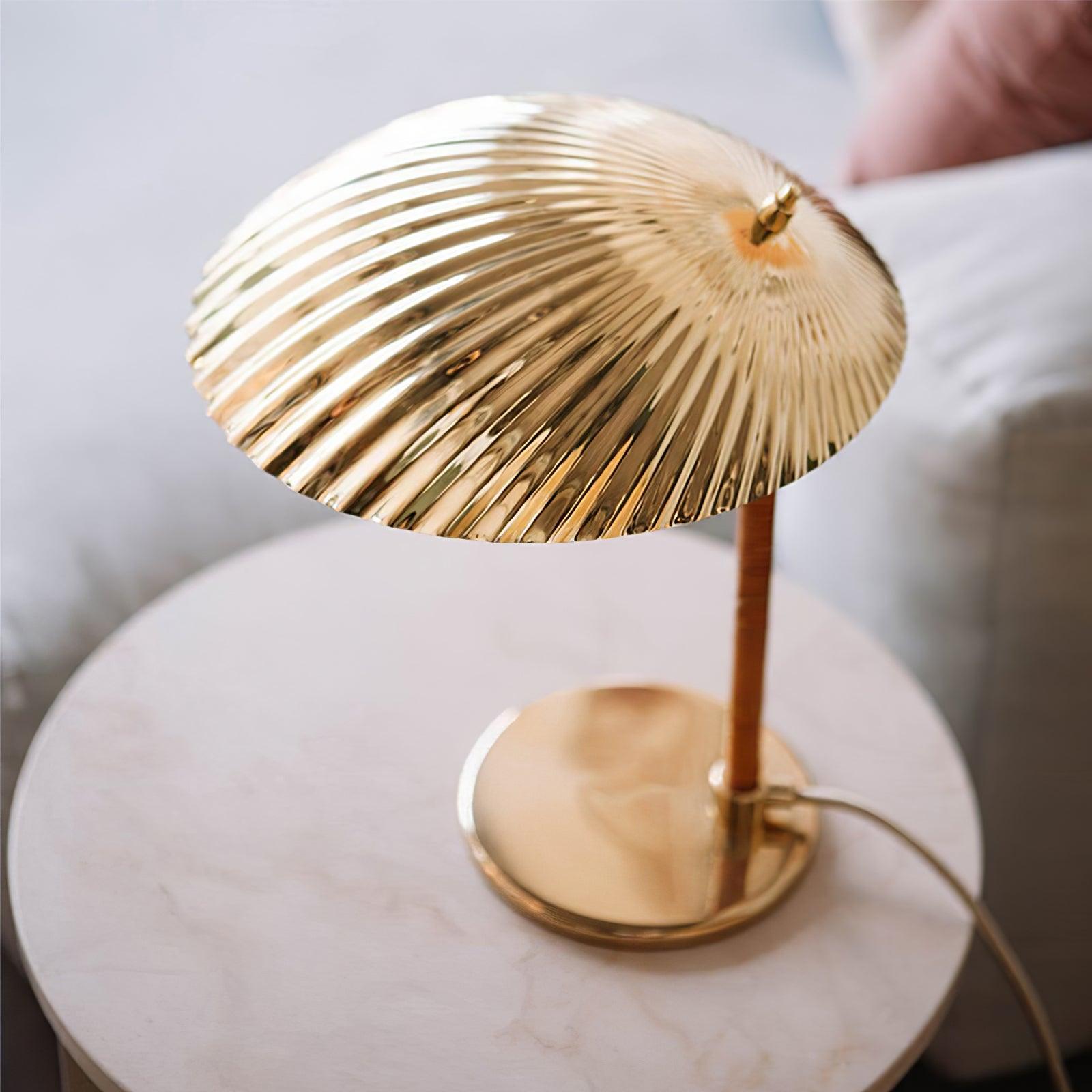 Brass Shell Table Lamp