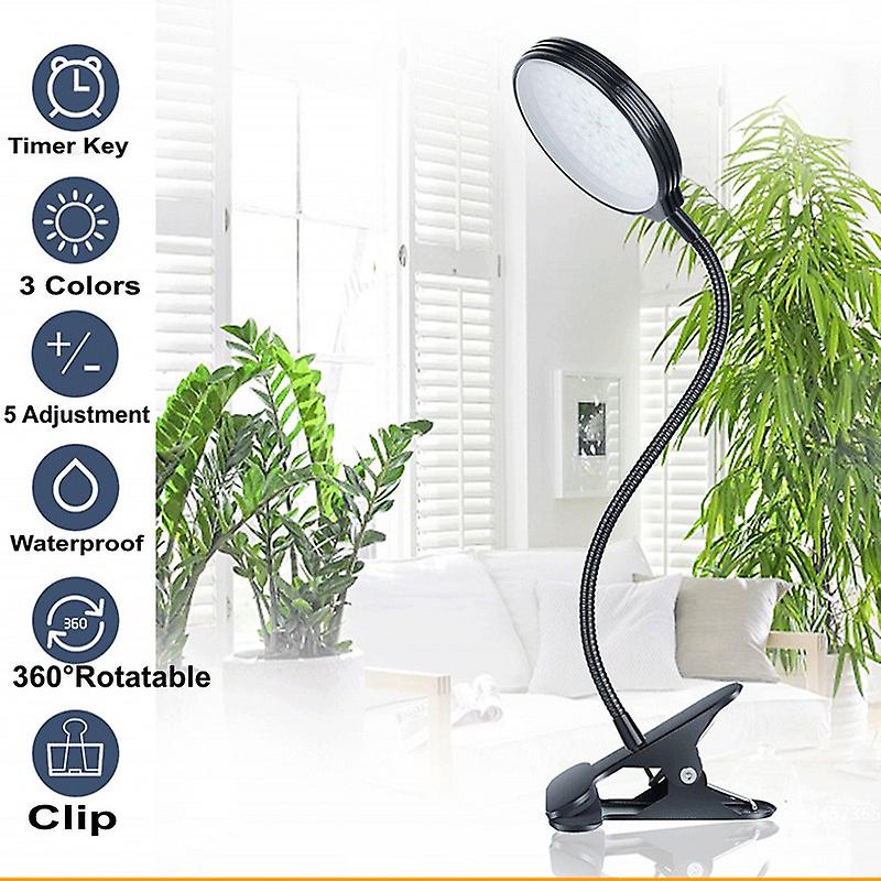 1pc 15w 30w 45w Usb Dimming Led Grow Light Full Spectrum Led Plant Lamp Desktop Plant Growth Lights For Indoor Vegetable Flower