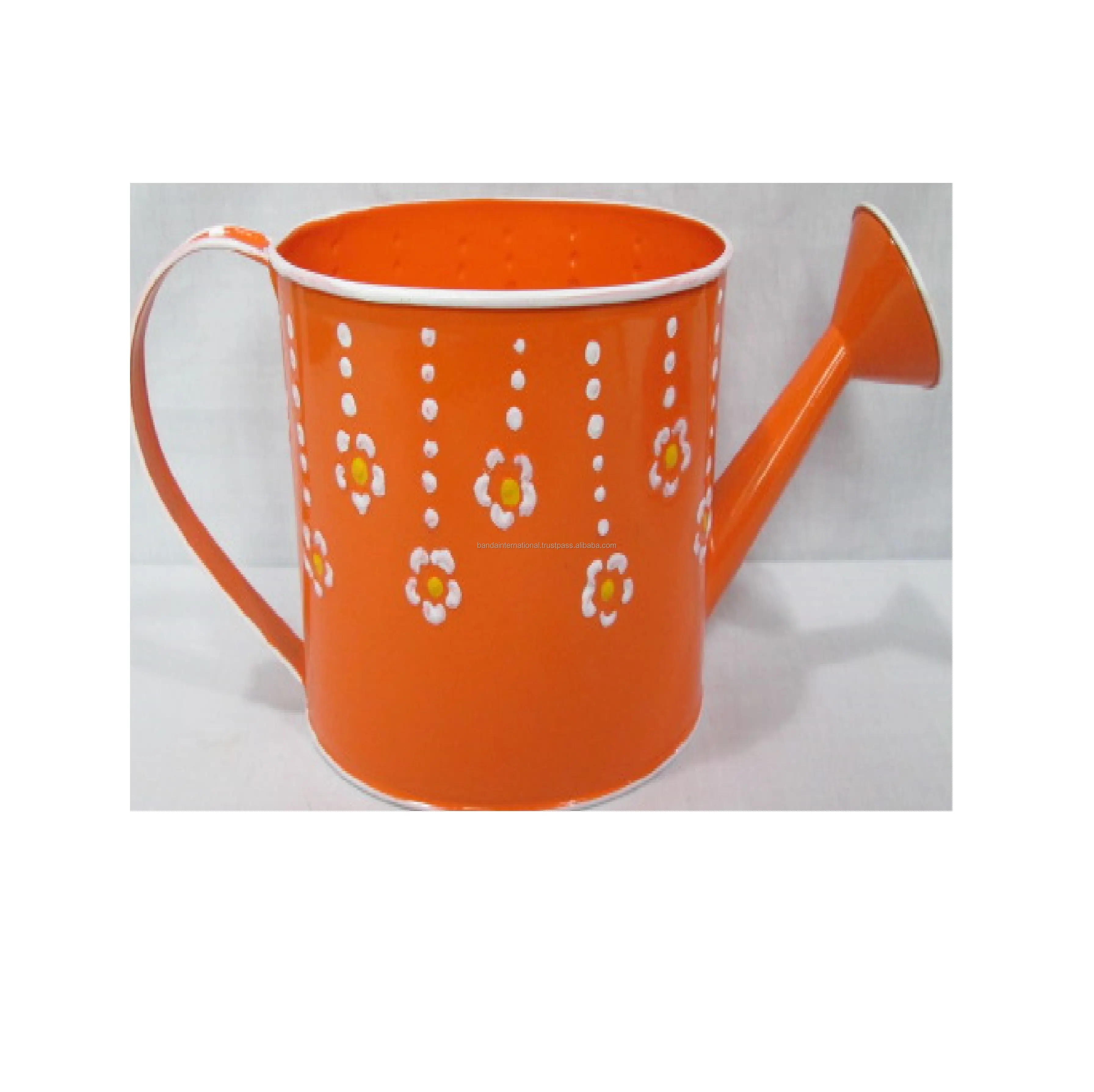 Wholesale Galvanized Zinc Watering Can Indian Hand Craved garden And Home Plant watering Can