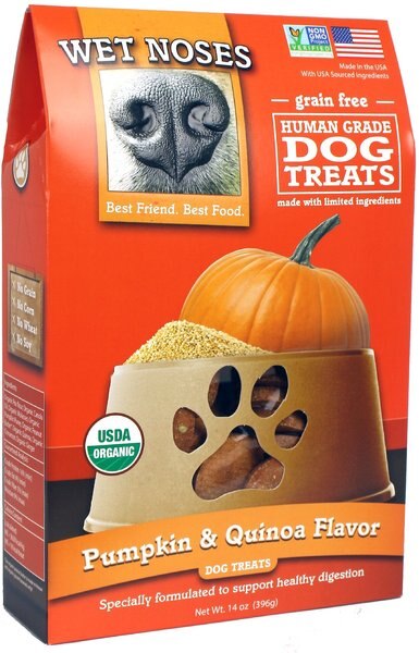 Wet Noses Grain-Free Pumpkin and Quinoa Flavor Dog Treats