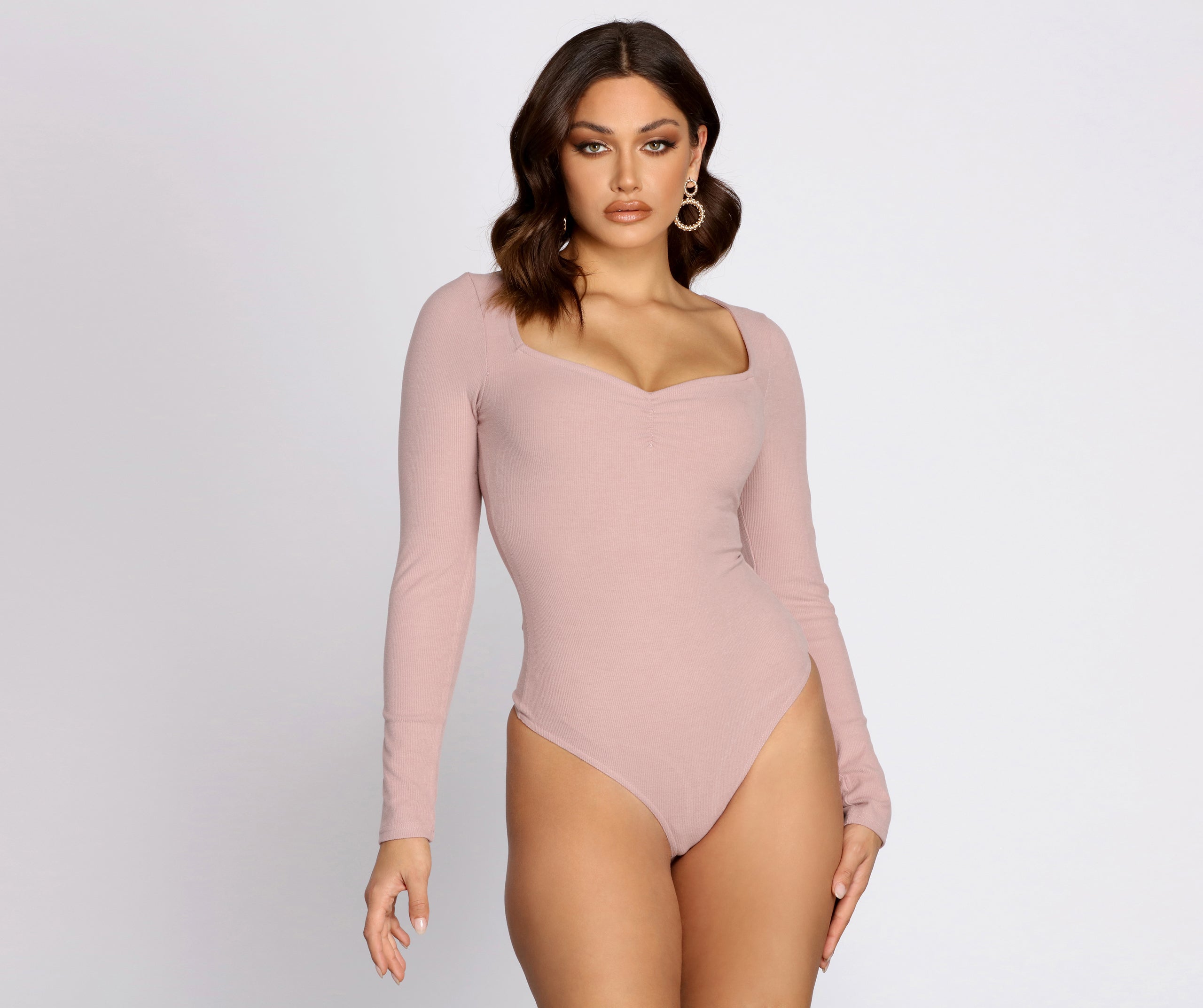 Feeling Myself Ruched Bodysuit