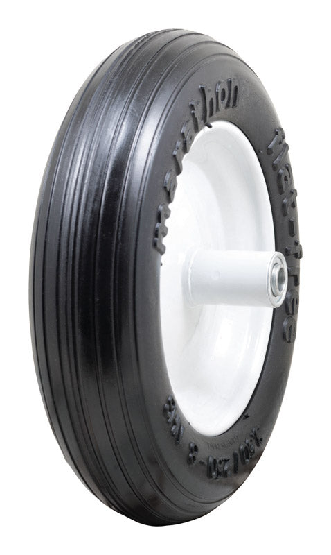 Marathon 8 in. D X 13.3 in. D 300 lb. cap. Centered Wheelbarrow Tire P