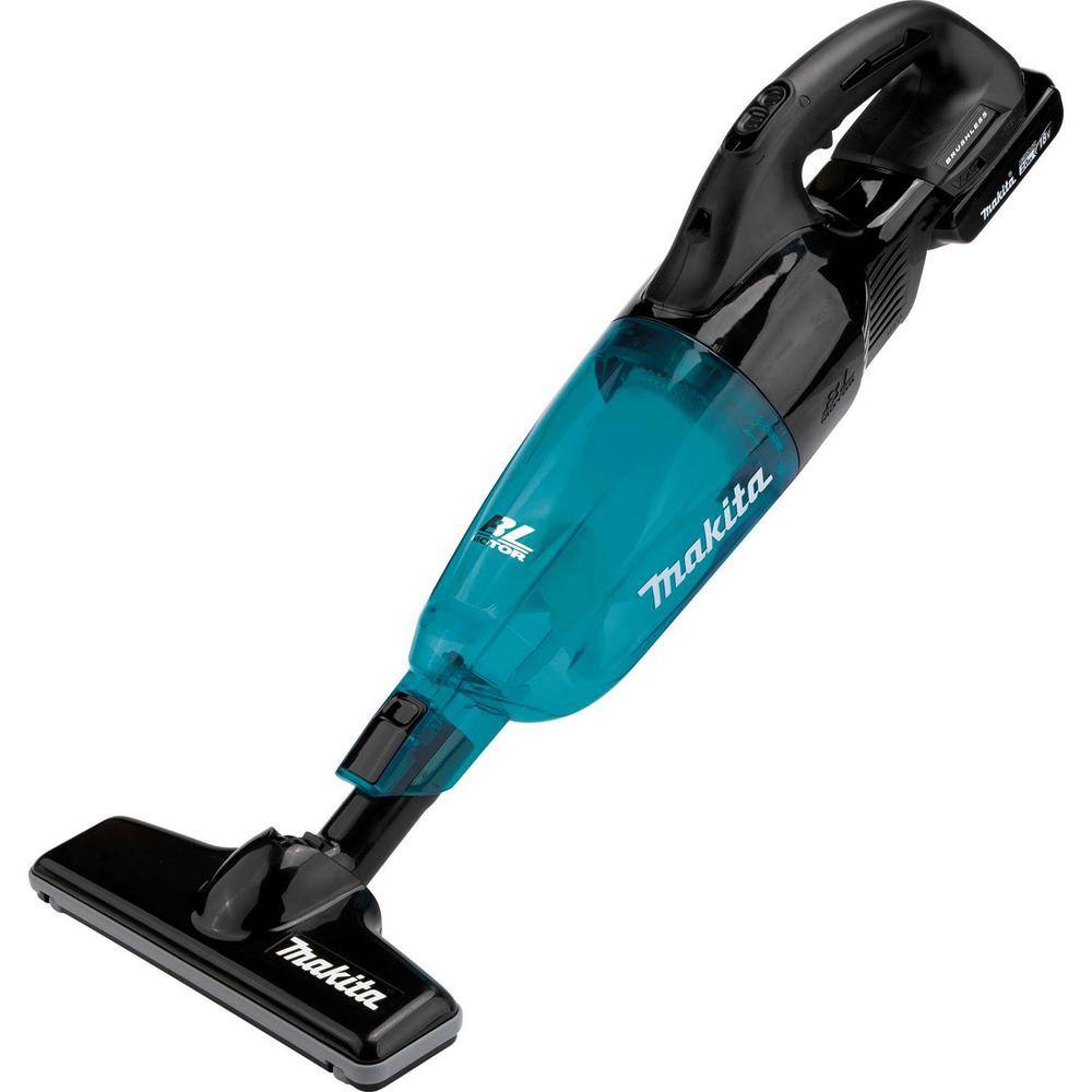 Makita 18-Volt LXT Lithium-Ion Compact Brushless Cordless Vacuum Kit 2.0 Ah XLC03R1BX4