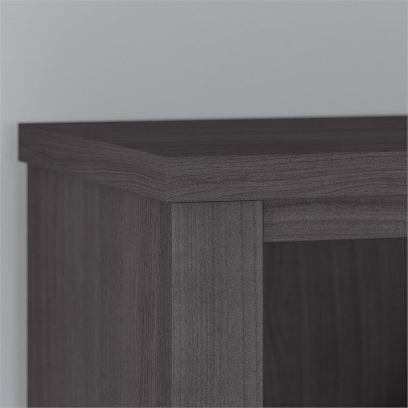 Bush Furniture Somerset 5 Shelf Bookcase in Ash Gray   Transitional   Bookcases   by Homesquare  Houzz