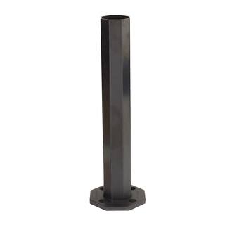 FORTRESS Evolver Black Steel Mounted Base Line Post 35320