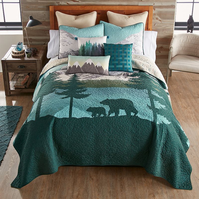 Donna Sharp Bear Mountain Quilt Set with Shams