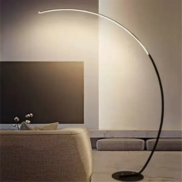 62.99 Inches Metal Arched Floor Lamp