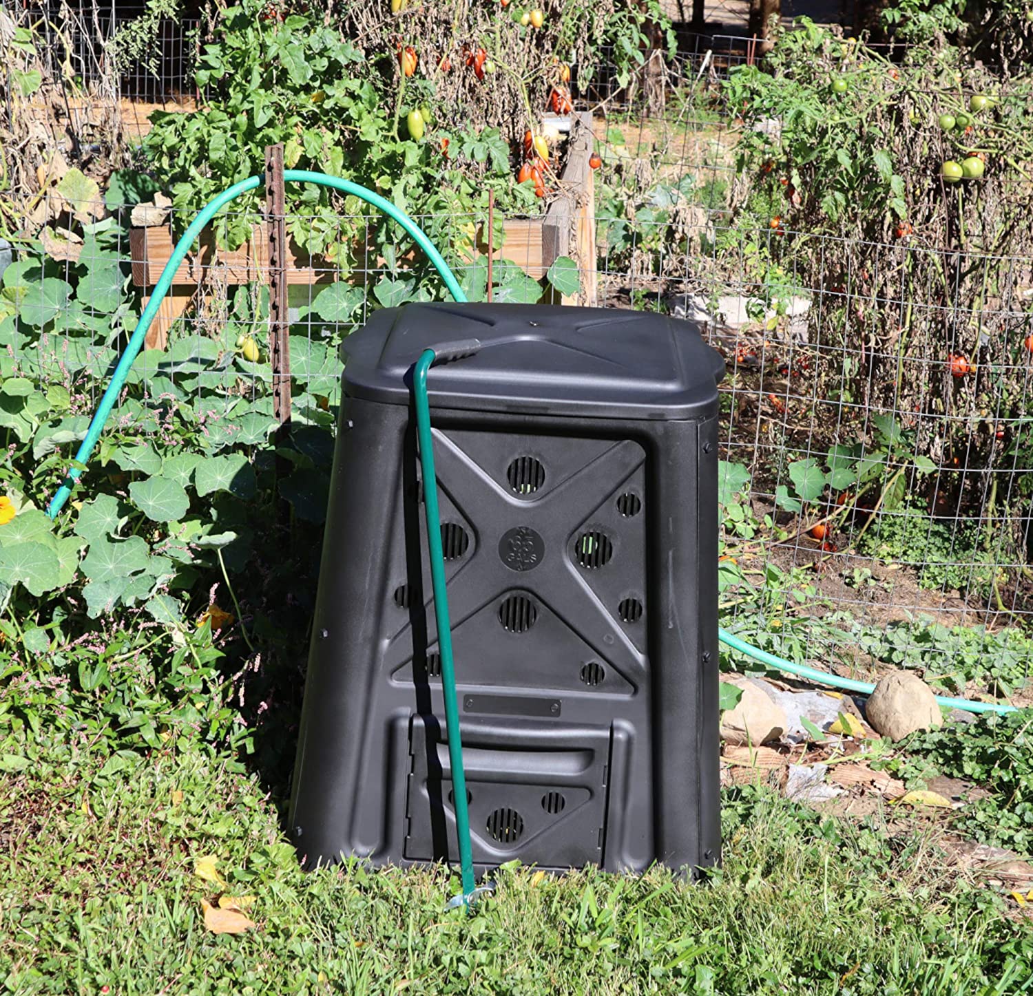 Compost Bin and Compost Turning Tool Combo Set