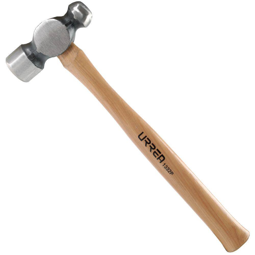 URREA 32 oz. Ball Pein Hammer With Hickory Handle 1332P