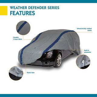 Classic Accessories Duck Covers Weather Defender Station Wagon Semi-Custom Car Cover Fits up to 16 ft. 8 in. A3SW200