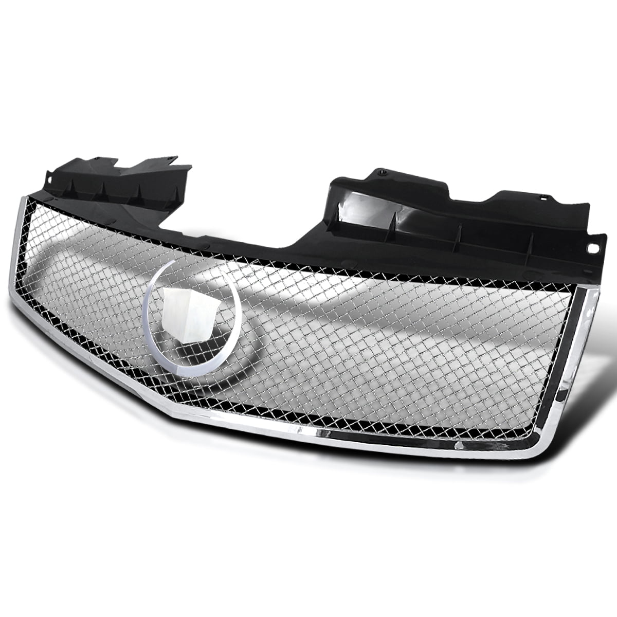 Spec-D Tuning Chrome Mesh Front Grill Grille Compatible with Cadillac Cts 2003-2007