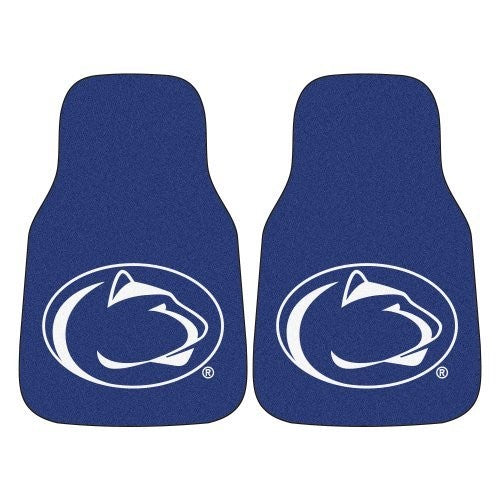 Penn State 2-pc Carpeted Car Mats 17