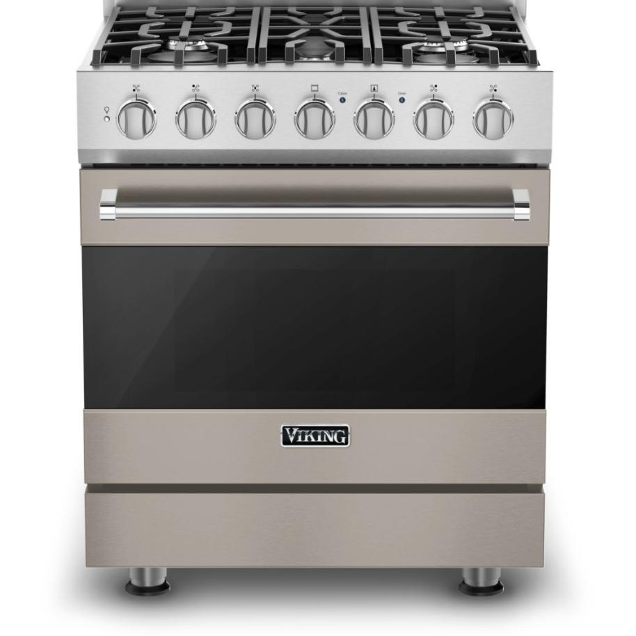 Viking 30-inch Freestanding Gas Range with ProFlow Convection Baffle RVGR3302-5BPGLP