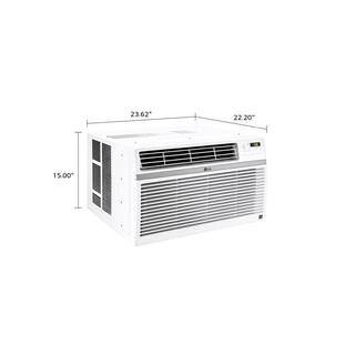 LG 12000 BTU 115-Volt Window Air Conditioner LW1216ER Cools 550 Sq. Ft. with ENERGY STAR and Remote LW1216ER