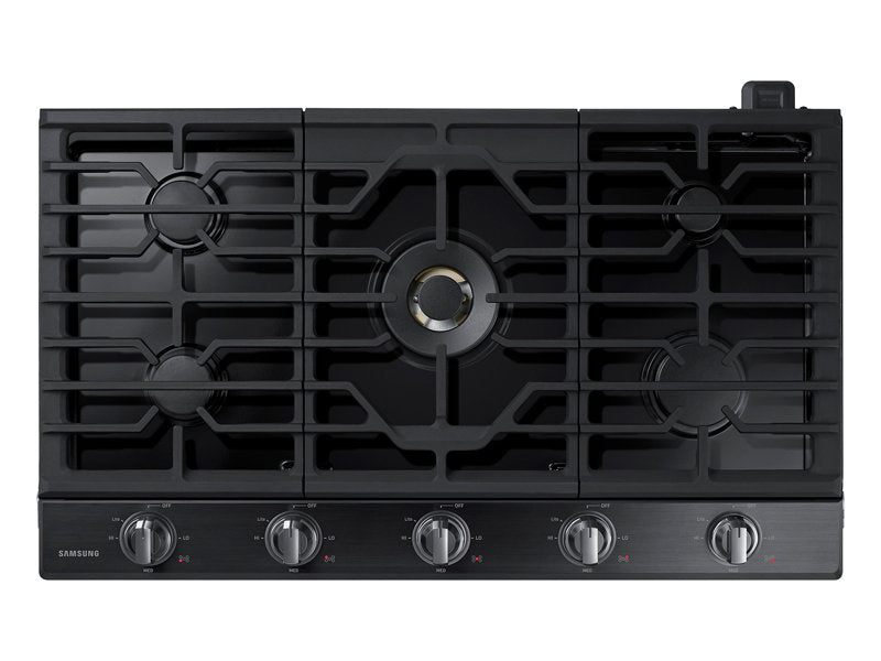 36 Inch Gas Cooktop with 22K BTU True Dual Power Burner