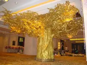 ARTIFICIAL TOPIARY plant golden banian tree 20 feet height  resort hotel engineering garden decorative customized garden sup