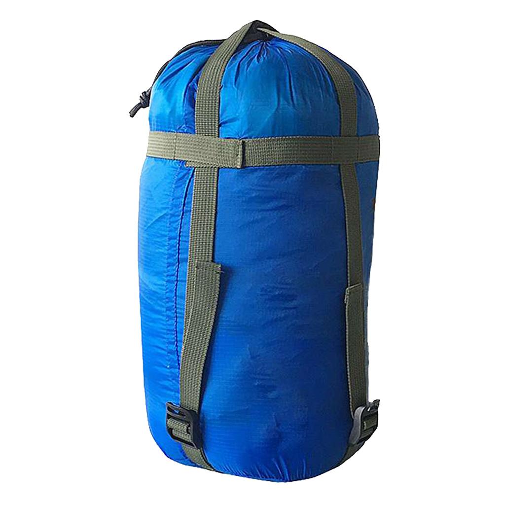 Compression Stuff Sack Water Sleeping Bag Storage Stuff Sack, Camping Sky Blue