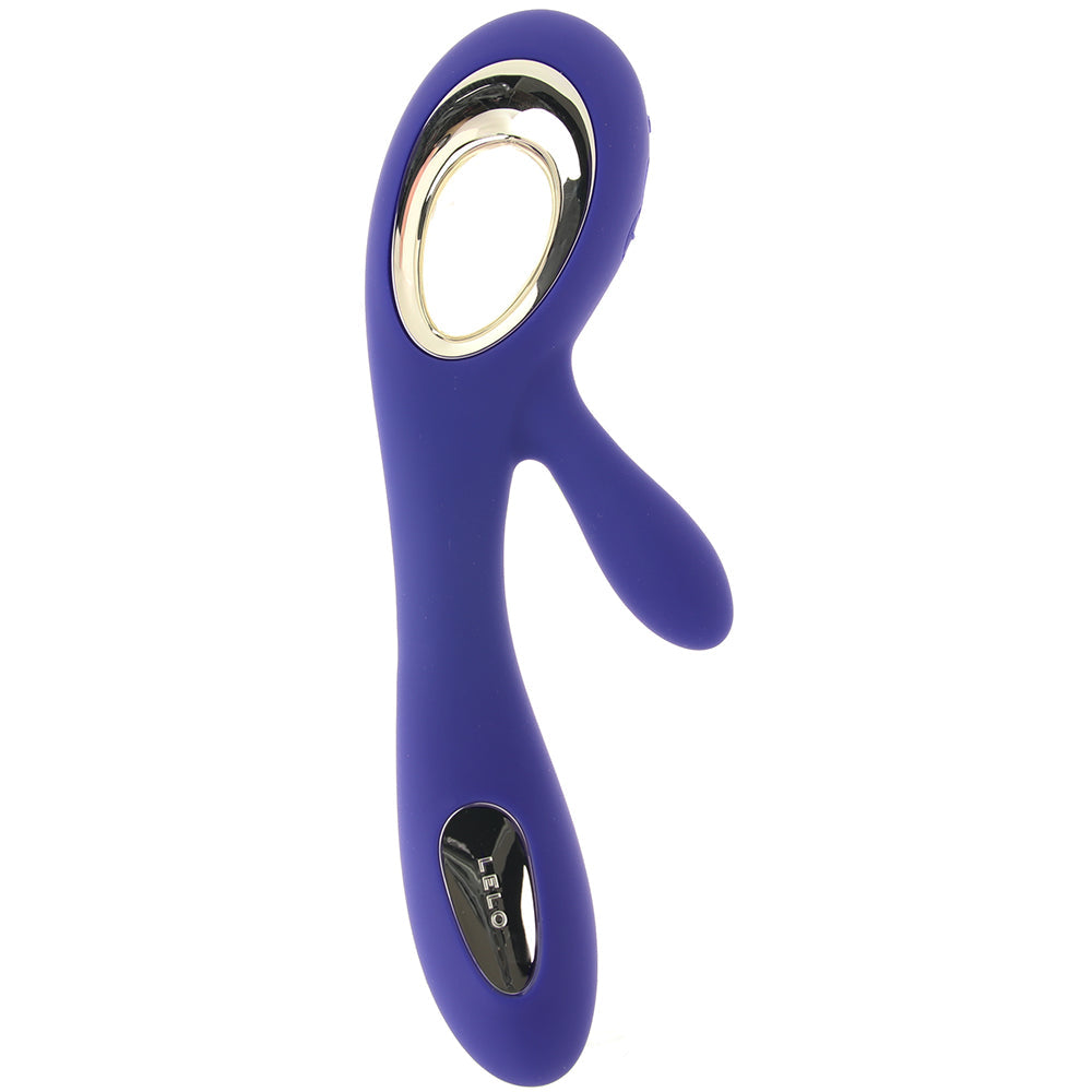 SORAYA Wave G-Spot and Clitoral Vibrator in Midnight Blue