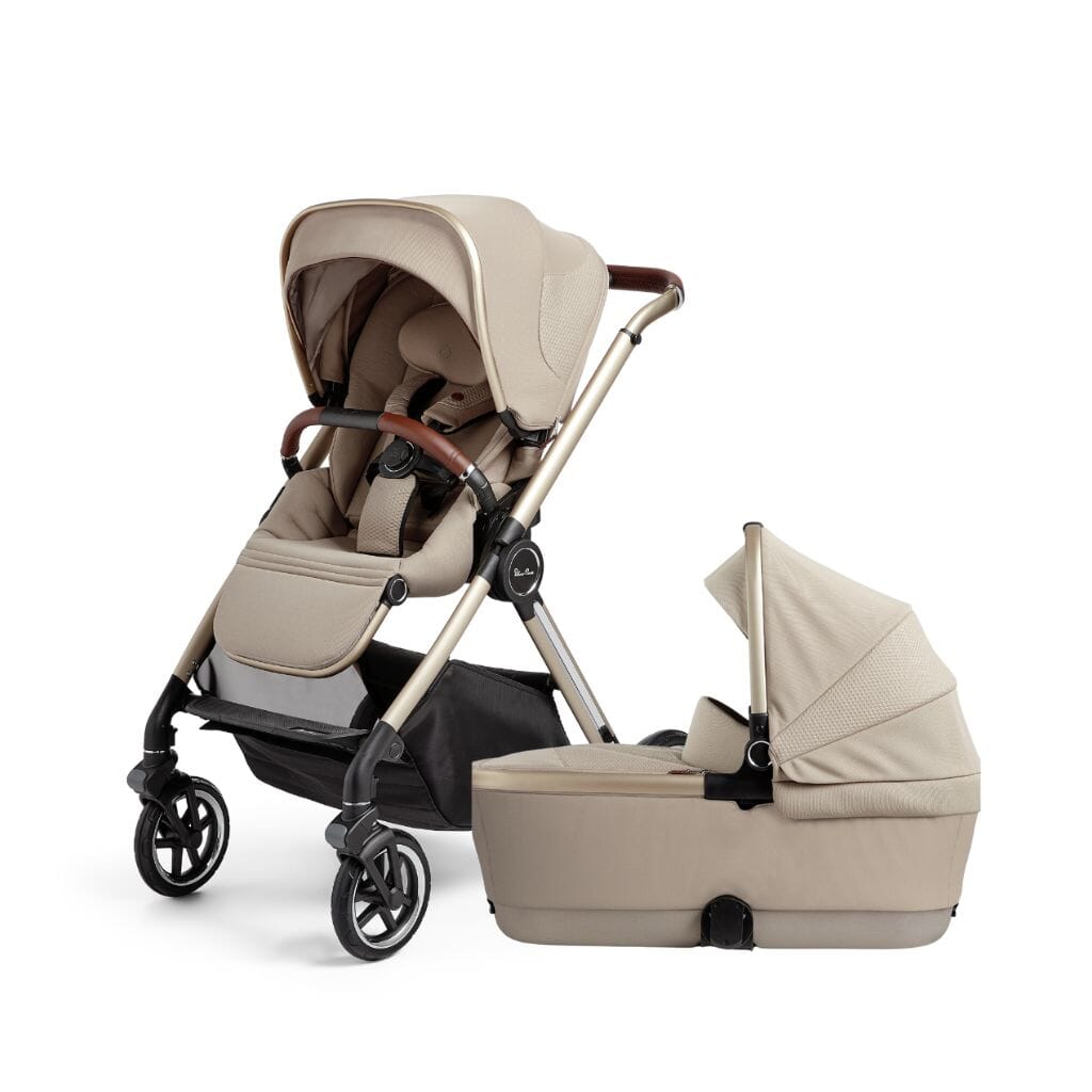 Silver-Cross-Reef-Stroller-And-Folding-Bassinet-Bundle