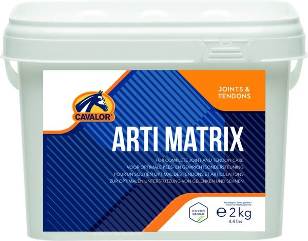 Cavalor Arti Matrix Hip and Joint Support Powder Horse Supplement， 4.41-lb tub