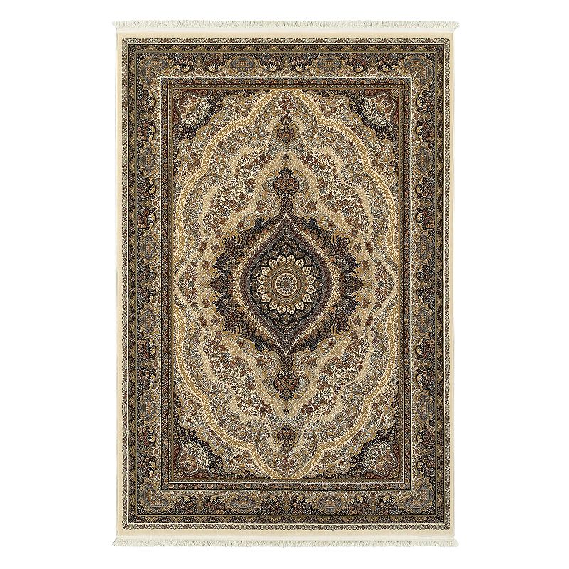 StyleHaven Mackenzie Sovereign Framed Floral Rug