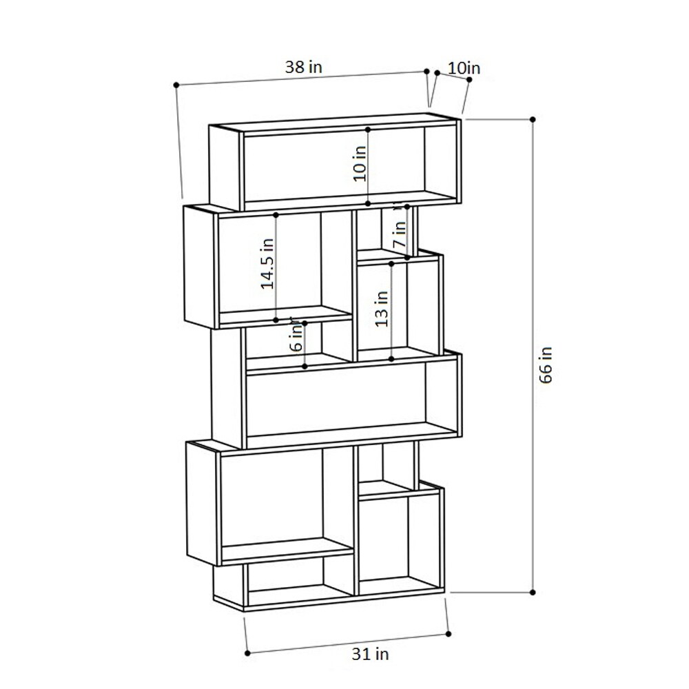 Berkshire Modern Bookcase