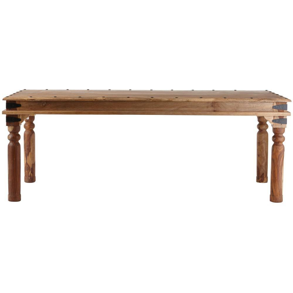 Home Decorators Collection Fields Weathered Brown Dining Table 9690500820