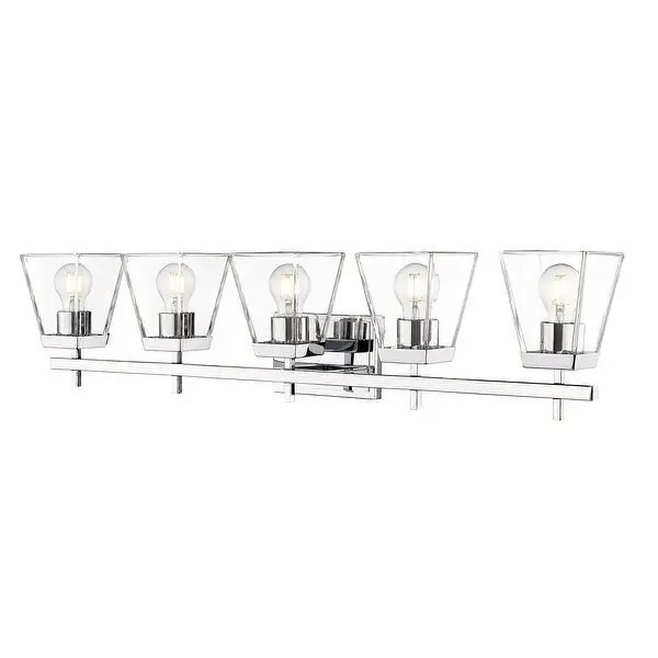 Lauren 5 Light Vanity - Chrome