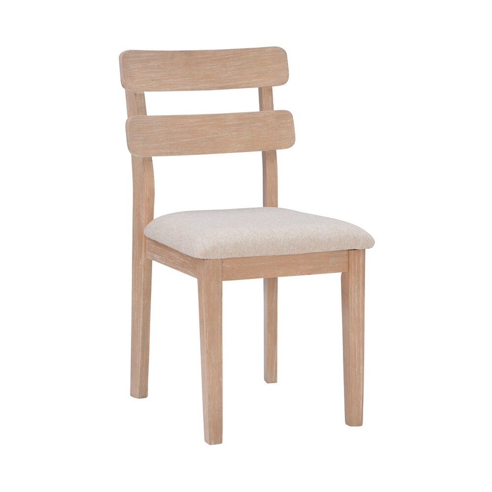 Dolan Solid Wood Farmhouse Dining Side Chair (Set of 2)