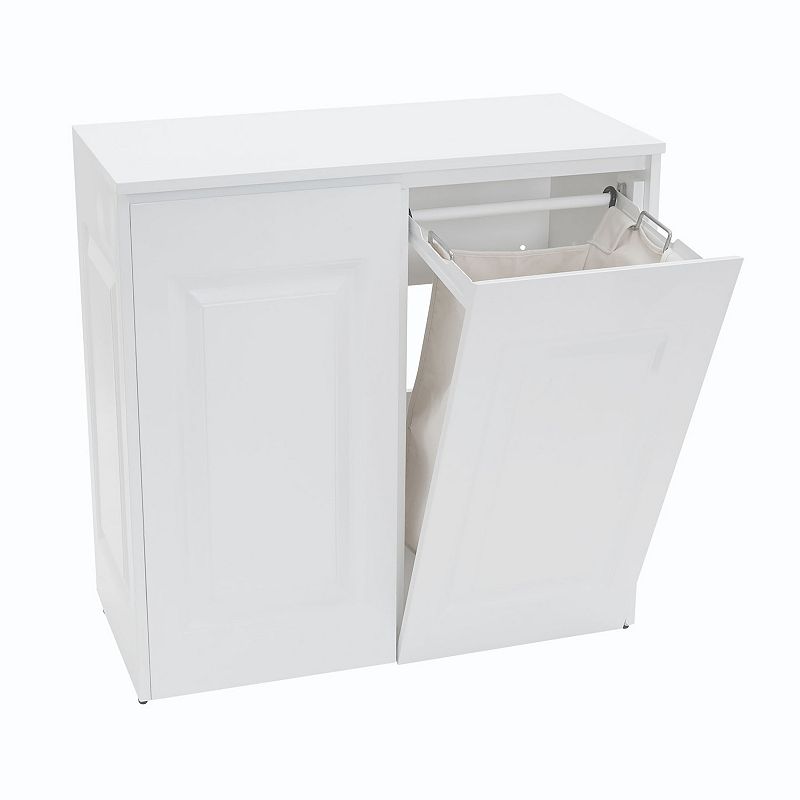 Household Essentials Double Metal Hamper Cabinet