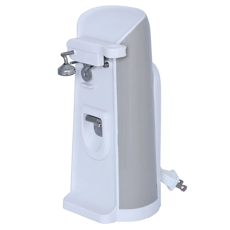 Brentwood Extra Tall Electric Can Opener in White