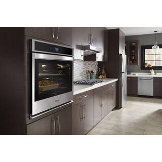 Whirlpool 27 in. Single Electric Wall Oven with Self Cleaning in Stainless Steel WOS51EC7HS