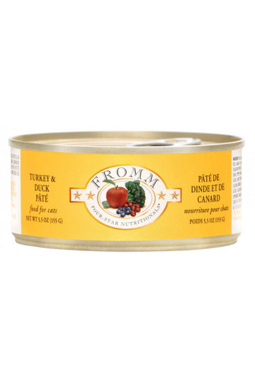 Fromm Four-Star Turkey and Duck Pate Canned Cat Food