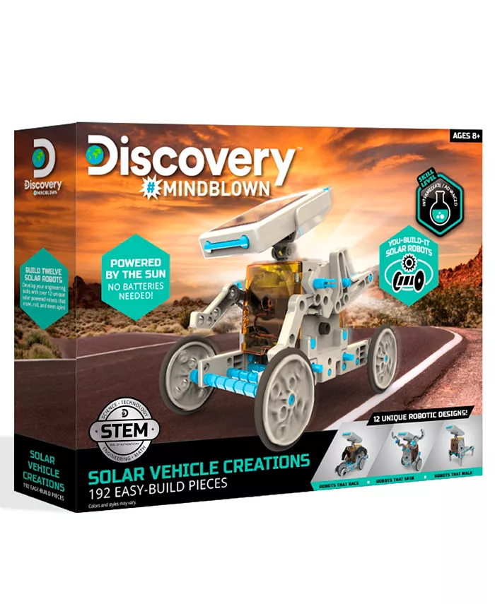 Discovery #MINDBLOWN Solar Vehicle Creation Easy Build Set  198 Piece