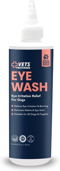 Vets Preferred Advanced Eye Wash for Dogs， 4-oz bottle