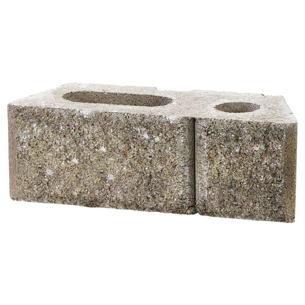 Pavestone RockWall Large 6 in. x 17.5 in. x 7 in. Pecan Concrete Retaining Wall Block (48 Pcs.  34.9 sq. ft.  Pallet) 79824