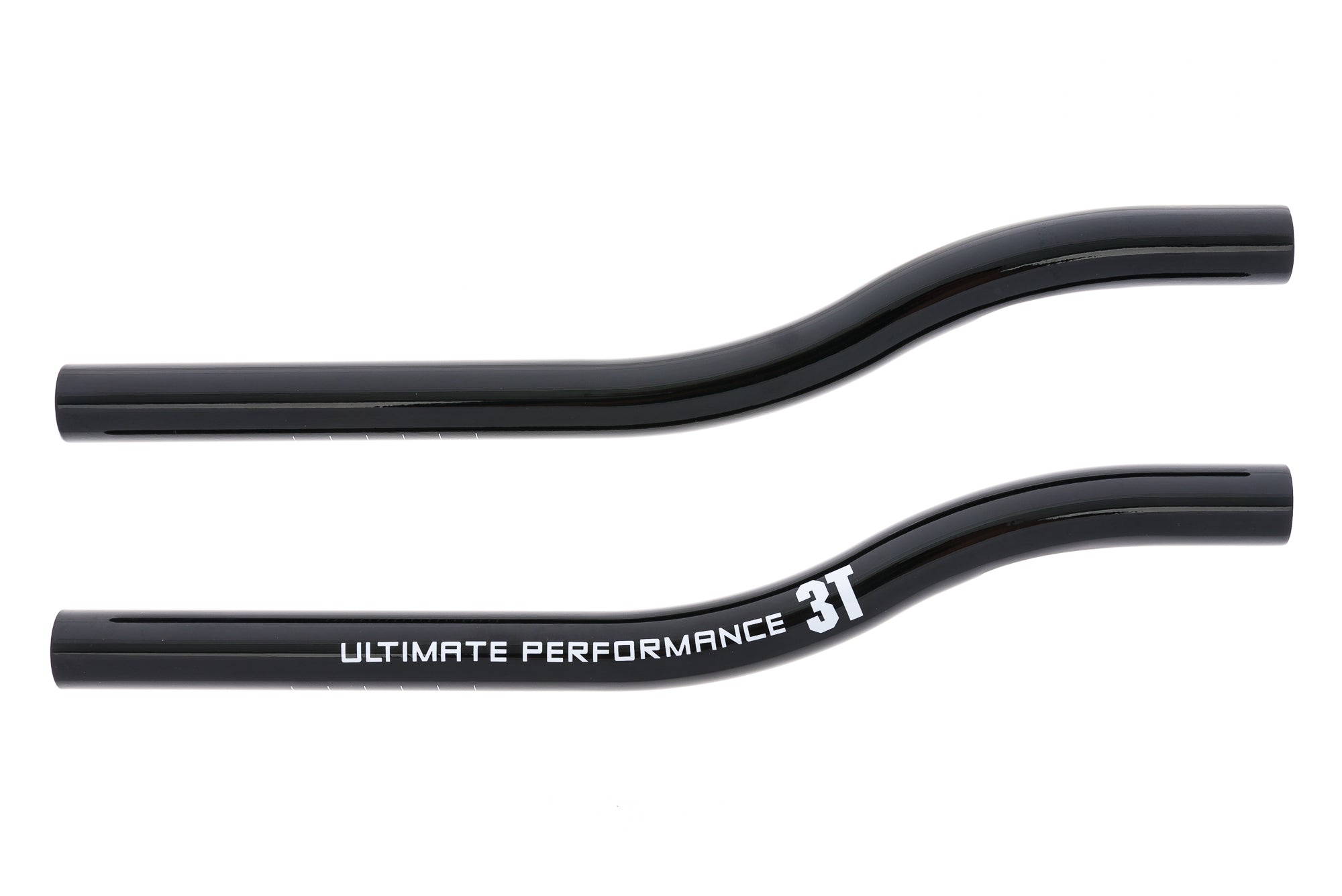3T S-Bend Aero Extensions  22.2mm x 340mm Carbon Black
