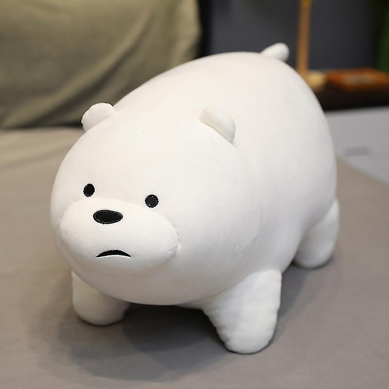 We Bare Bears Plush Doll Ice Bear/grizzly/panda Stuffed Toy The Three Bare Bears Cartoon Figure Cushion Ornament For Kid