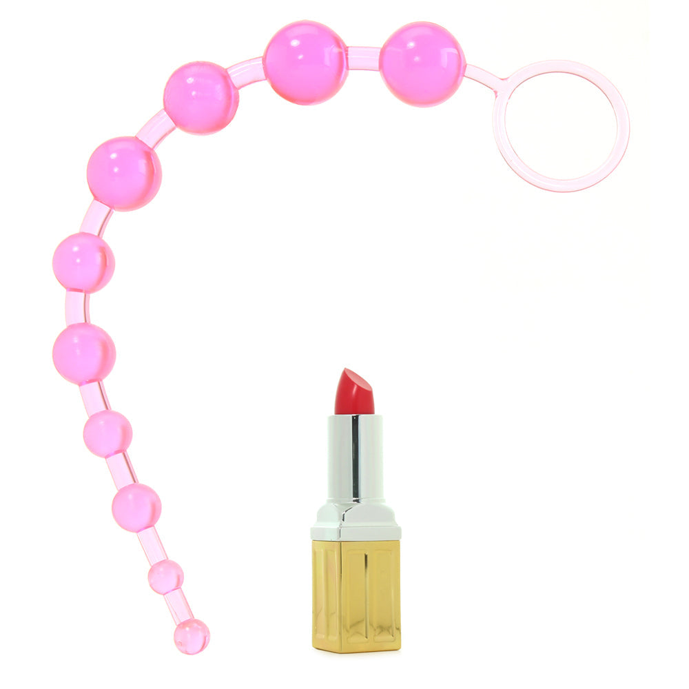 X-10 Anal Beads in Pink