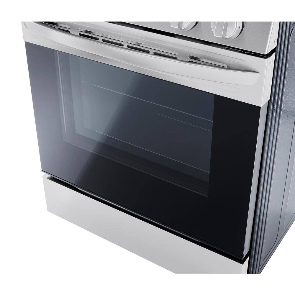 LG 30 in. 5.8 cu.ft. Smart Single Oven Gas Range with EasyClean Wi-Fi Enabled in. Stainless Steel LRGL5821S