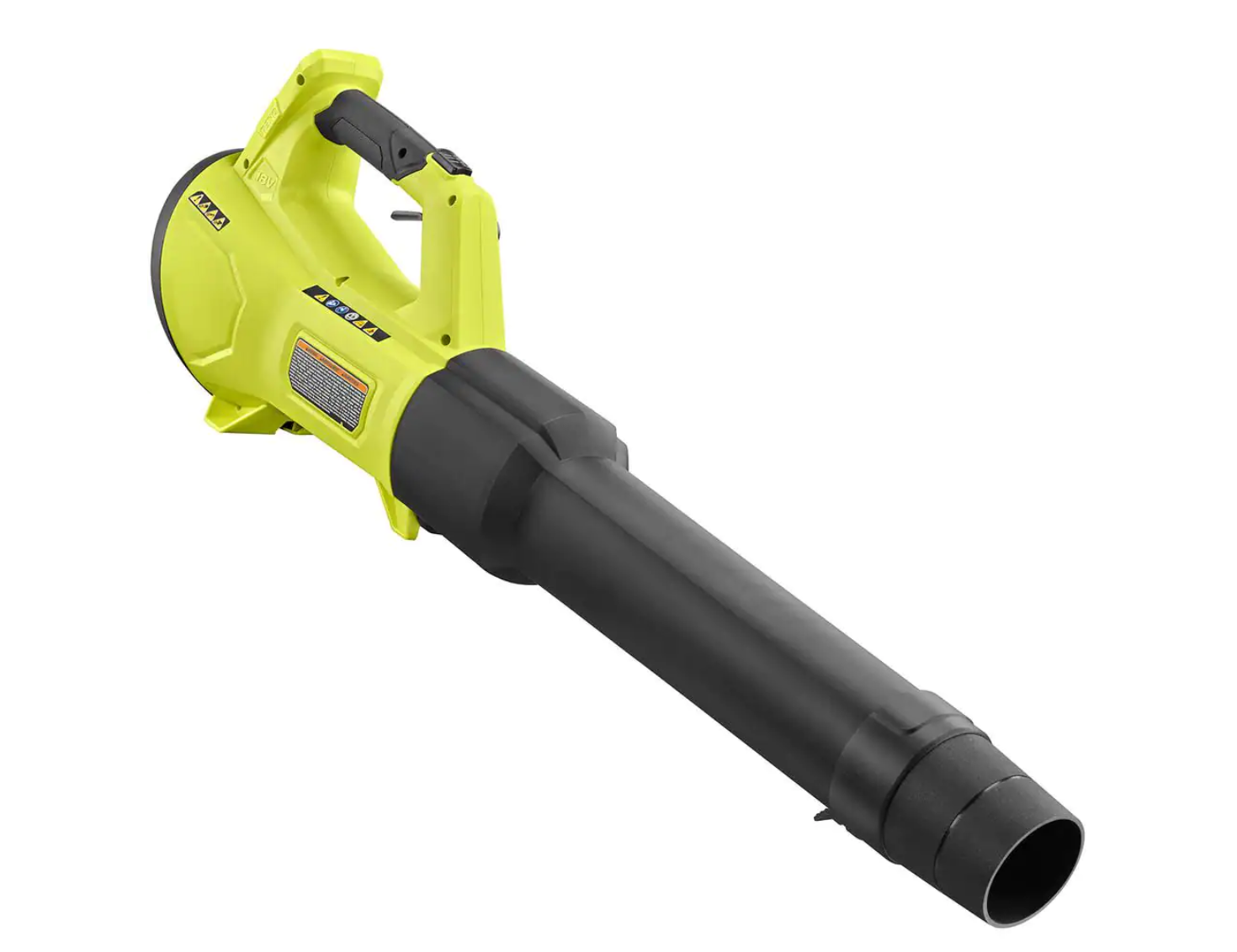 RYOBI P21014BTLVNM ONE+ HP 18V Brushless Whisper Series 130 MPH 450 CFM Cordless Battery Leaf Blower (Tool Only)