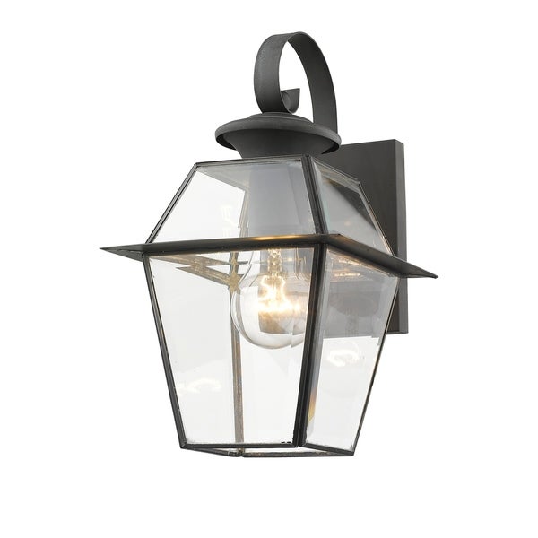 Livex Lighting Westover 1-Light Charcoal Outdoor Wall Lantern - 7