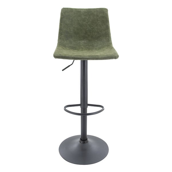 LeisureMod Tilbury Modern Barstool With 360-Degree Swivel Set of 2 - 32.2