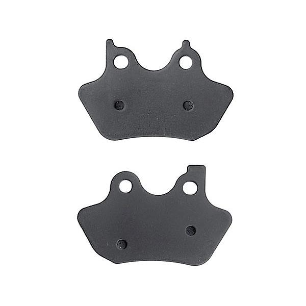 Front Brake Pads Compatible with 2007 Harley FLSTF FLSTFi Softail Fat Boy - Non-Metallic Organic NAO Brake Pads Set