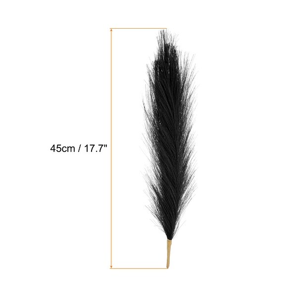 6Pcs Pampas Grass，17.7 Fake Pampas Grass for Wedding Decoration