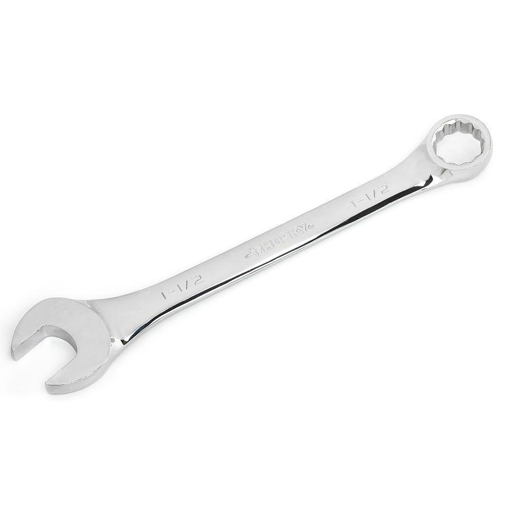 Husky 1-12 in. 12-Point SAE Full Polish Combination Wrench HCW1I12