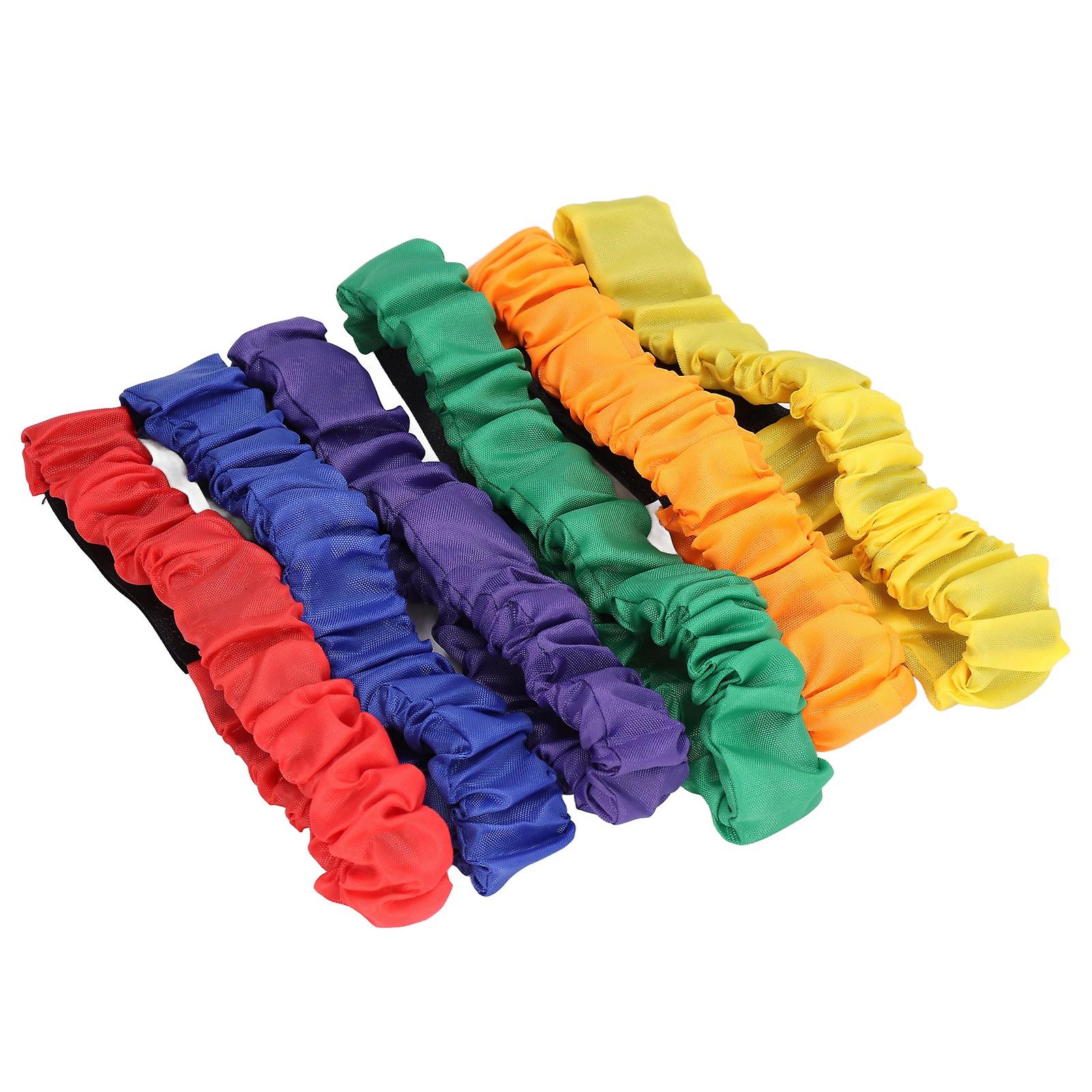 3 Legged Race Bands 2 People 3 Leg Colored Nylon Elastic Children's Leggings Training Expansion Props